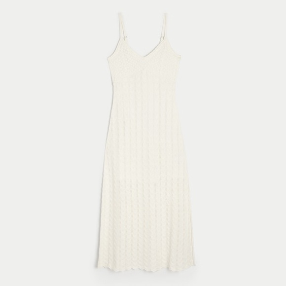 Hollister Crochet-Style Midi Dress - Picture 3 of 6